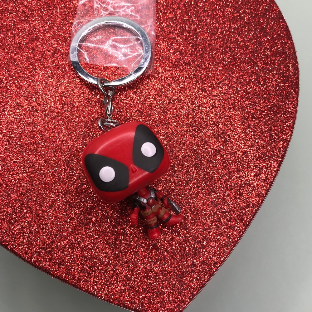 Mini Deadpool Funko Pop Keychain New Without Package